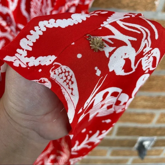 FABIENNE CHAPOT
Red Boyfriend Dress - Crazy Coral - Picture 12 of 16